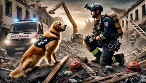 El Papel de los Perros de Rescate