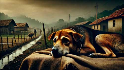 El Perro Ángel: Una Historia de Crueldad y Lucha en Colombia