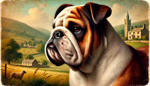 Antiguo Bulldog Inglés temperamento