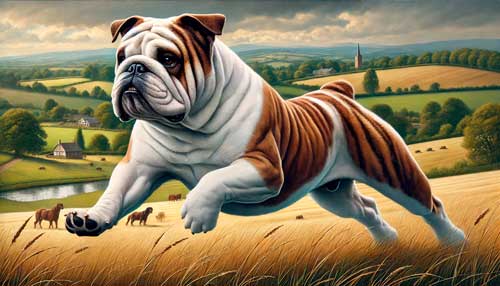 Antiguo Bulldog Inglés aspecto