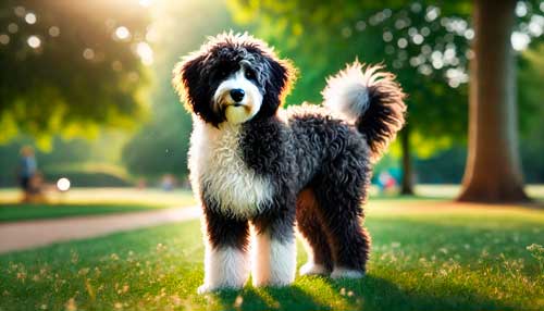 Bordoodle aspecto