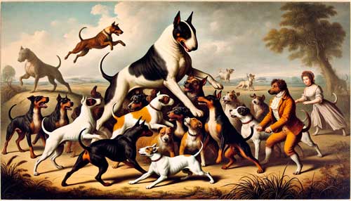 Bull and Terrier oara peleas