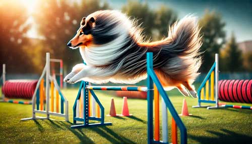 Collie de Pelo Largo deportes