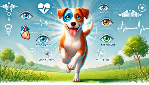 ¿La heterocromía afecta la salud de los perros?