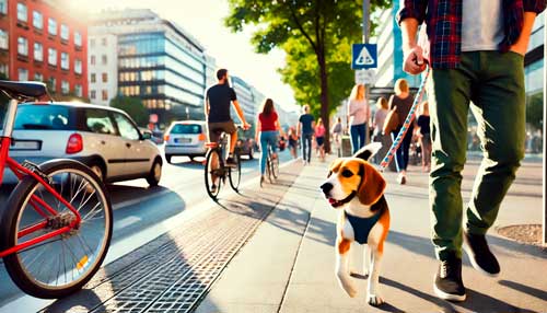 La Importancia de Usar Correa al Pasear a Tu Perro