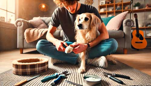 cortar las uñas de los perros