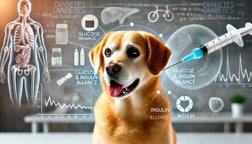 ¿Qué es la diabetes en los perros?