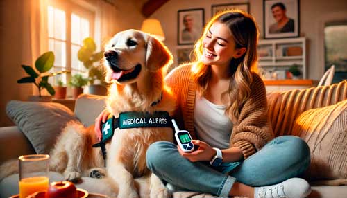 Beneficios de los perros que detectan la diabetes