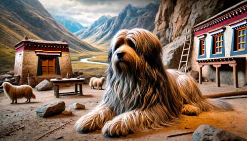 Kyi Apso tibetano no reconocido
