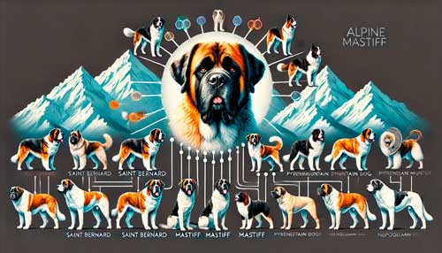 Mastín de los Alpes sus genes