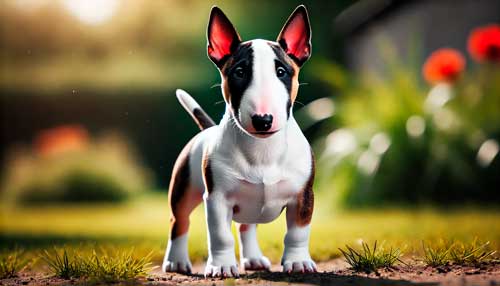 Miniature Bull Terrier aspecto