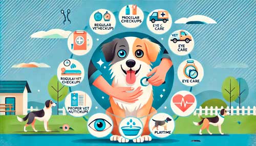Cuidado de un perro con heterocromía