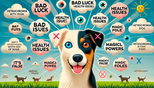 Mitos sobre los perros con ojos de diferentes colores