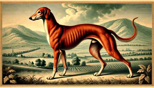 Old Croatian Sighthound aspecto
