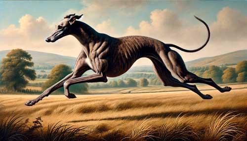 Old English Greyhound origen