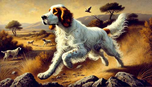 Old Spanish Setter aspecto