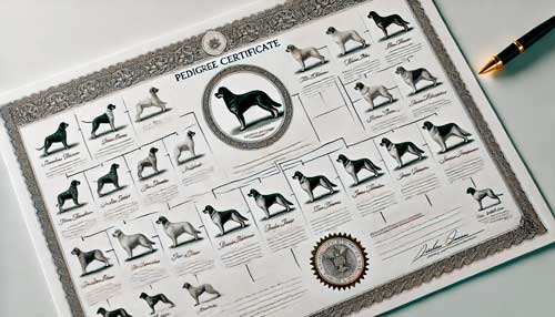 pedigrí certificado
