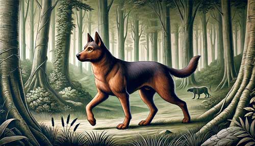 Perro celta de caza aspecto