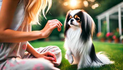 Perro Chin Japonés Miniatura comportamiento