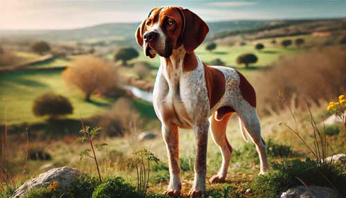 Perro de punta español aspecto