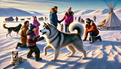 Perro de Trineo del Yukon temperamento