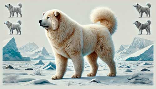 Perro polar argentino aspecto