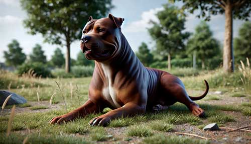 Pit Bull Terrier Americano no reconocido