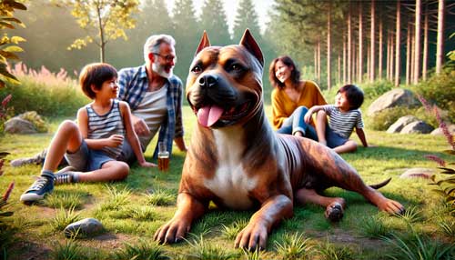 Pit Bull Terrier Americano temperamento