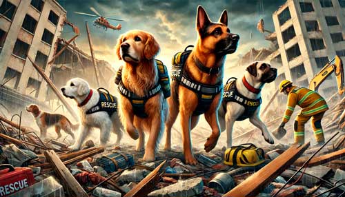 Perros de Rescate: Los Héroes Caninos que Salvan Vidas