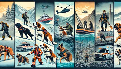 Tipos de Perros de Rescate