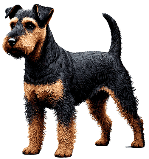 Rough-Coated Black and Tan Terrier