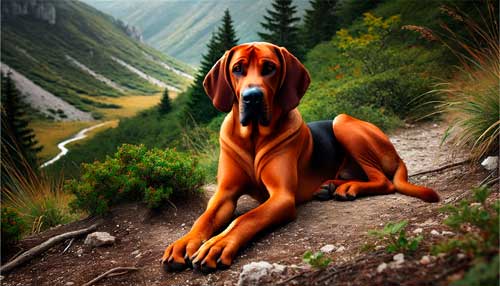 Sabueso serbio comportamiento