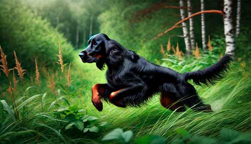 Setter Ruso temperamento