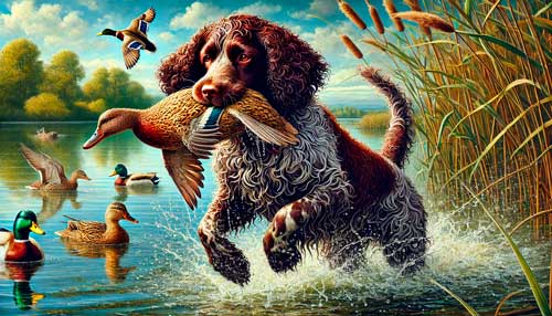 Spaniel de Agua Inglés temperamento