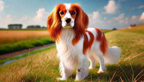 Spaniel holandés aspecto