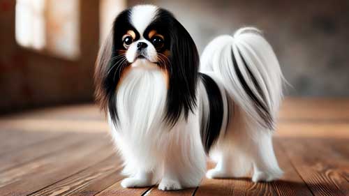 Spaniel japonés aspecto