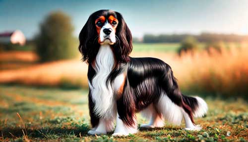 Spaniel ruso aspecto