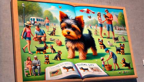 la vida social de Sylvia El Yorkshire