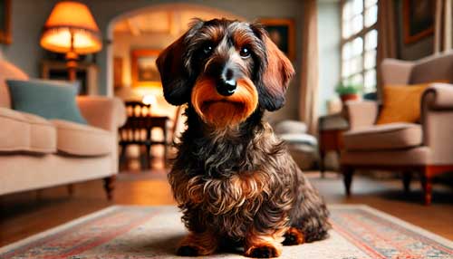 Teckel de pelo duro (Dachshund de pelo de alambre)