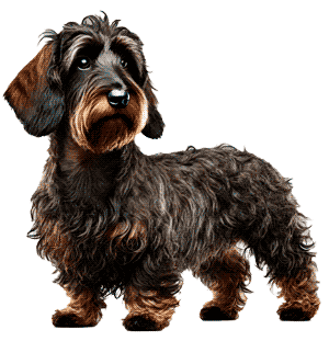 Teckel de pelo duro (Dachshund de pelo de alambre)