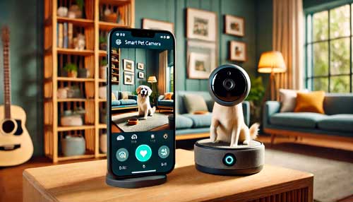 Cámaras inteligentes para mascotas: Vigilancia a distancia