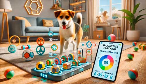 Juguetes interactivos: Estimulación mental y física