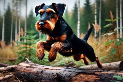 Terrier alemán bienestar