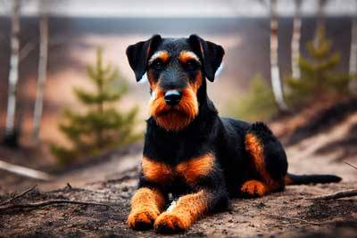 Terrier alemán salud y cuido