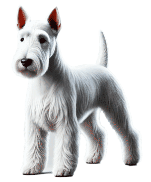 Terrier inglés blanco