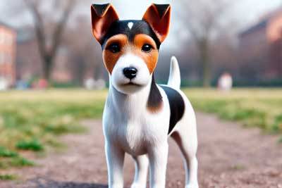 Terrier japonés cachorro