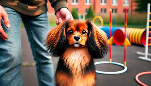 Toy spaniel inglés comportamiento